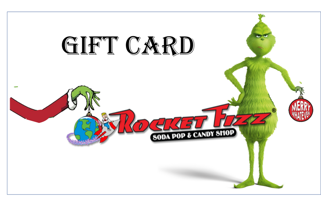 GRINCH HOLIDAY GIFT CARD